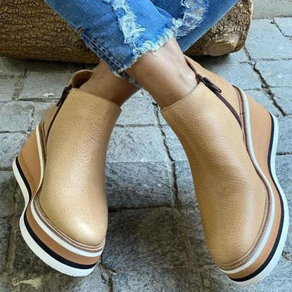 Comfortabele Enkellaarsjes Plateau Zool Mira