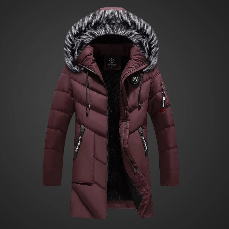 Paul™ Sherpa Gevoerde Lange Heren Winterjas