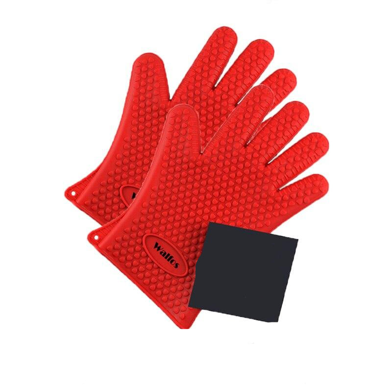 Hittebestendige Grillhandschoenen Beschermend voor BBQ