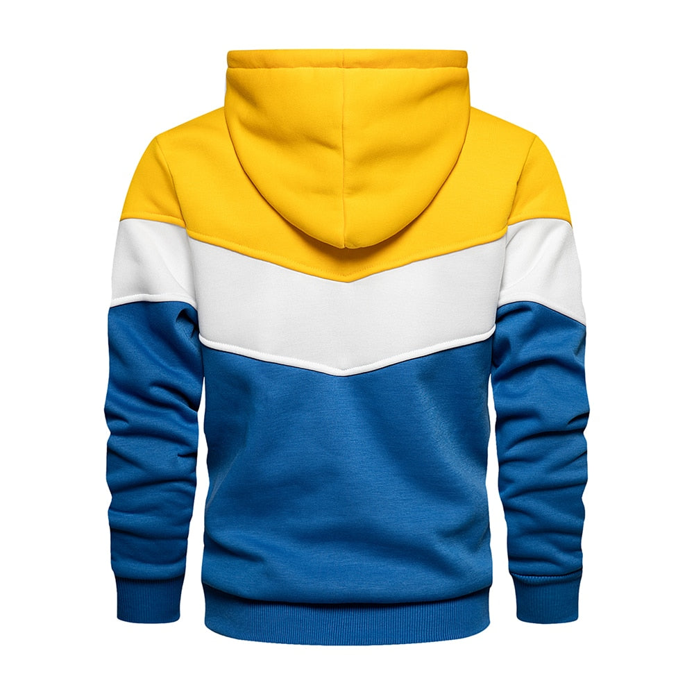 Heren Hoodie Katoen Mix Zwart Darius