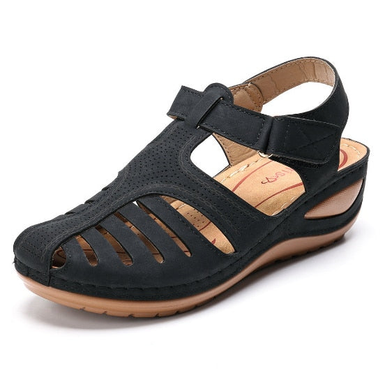Orthopedische Sandalen voor Dames van LeerComfortabele Elin Sandalen