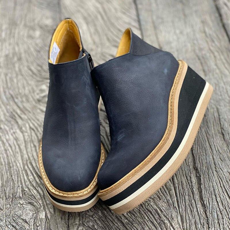 Comfortabele Enkellaarsjes Plateau Zool Mira
