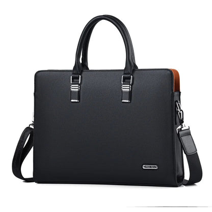 Heren Laptoptas Luxe Leder Portaro
