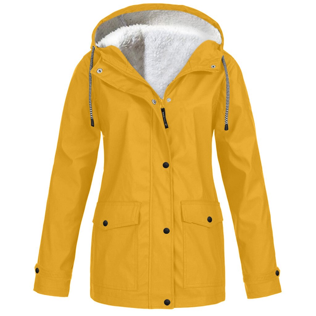 Waterdichte Outdoor Jacket Met Zacht Gevoerde Voering