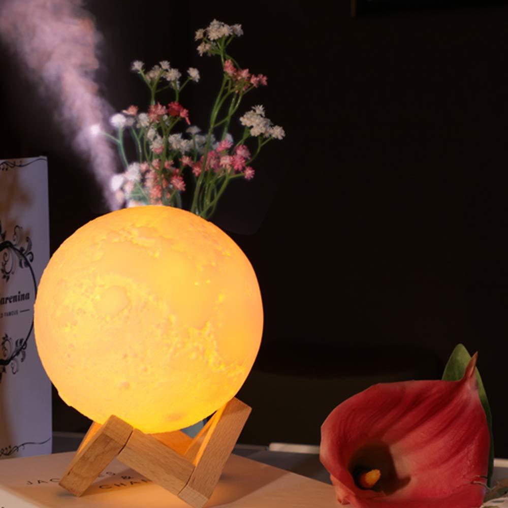 Luchtbevochtiger en Lamp in Een: Moon Air Purifier Modern Design