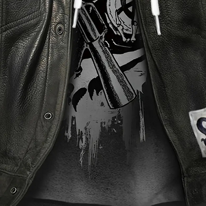 Heren Hoodie met Unieke Print Casual Kwaliteit