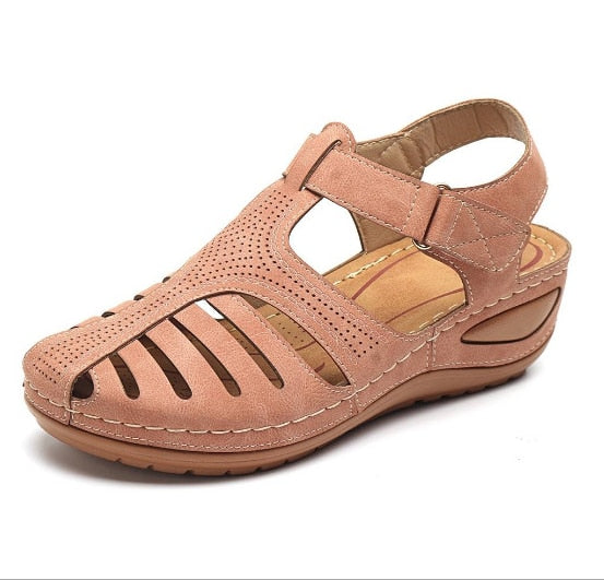 Orthopedische Sandalen voor Dames van LeerComfortabele Elin Sandalen