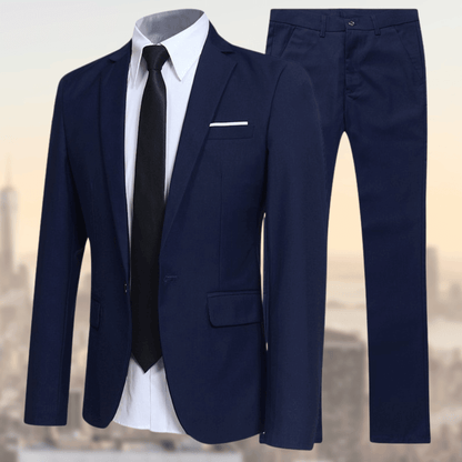 Heidi | Elegante Completo Uomo Slim Fit – Giacca e Pantaloni in Viscosa per Occasioni Speciali 6