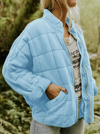 Vrouwelijke Oversized Gevoerde Tussenjas Eliza