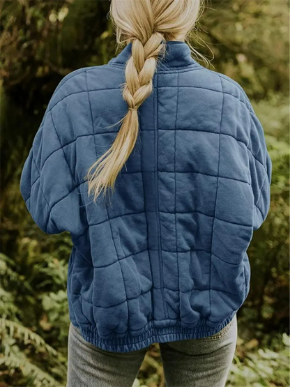 Vrouwelijke Oversized Gevoerde Tussenjas Eliza