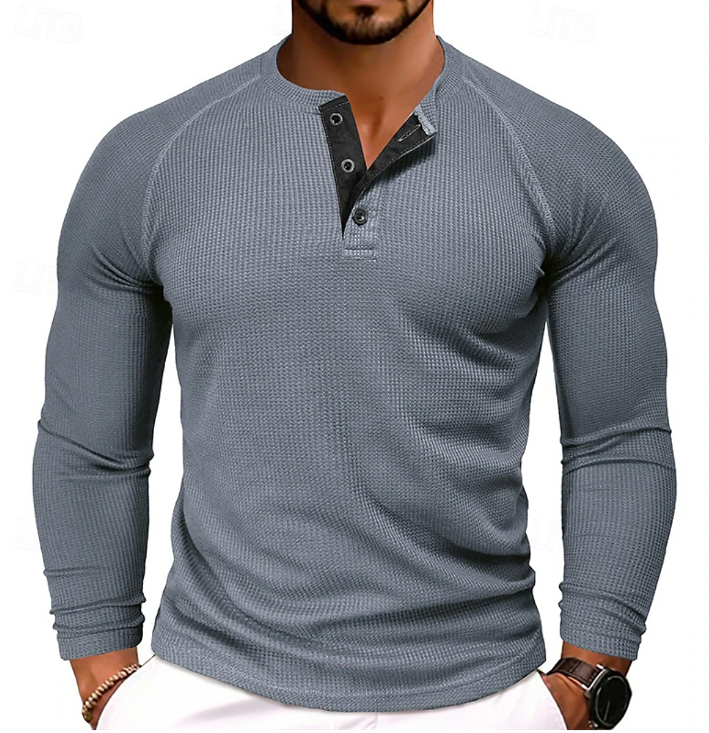 Heren Langemouwen Shirt - Liam