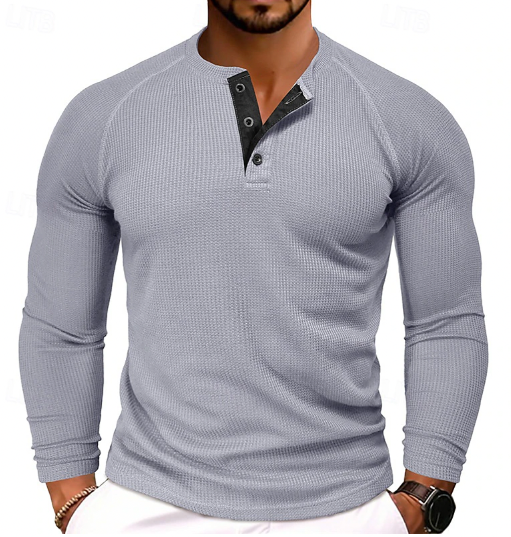 Heren Langemouwen Shirt - Liam
