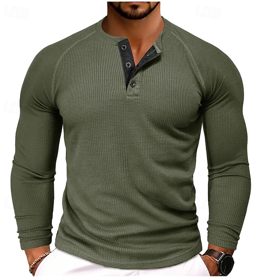 Heren Overhemd Lang Mouw Casual Liam - Mode Vibes