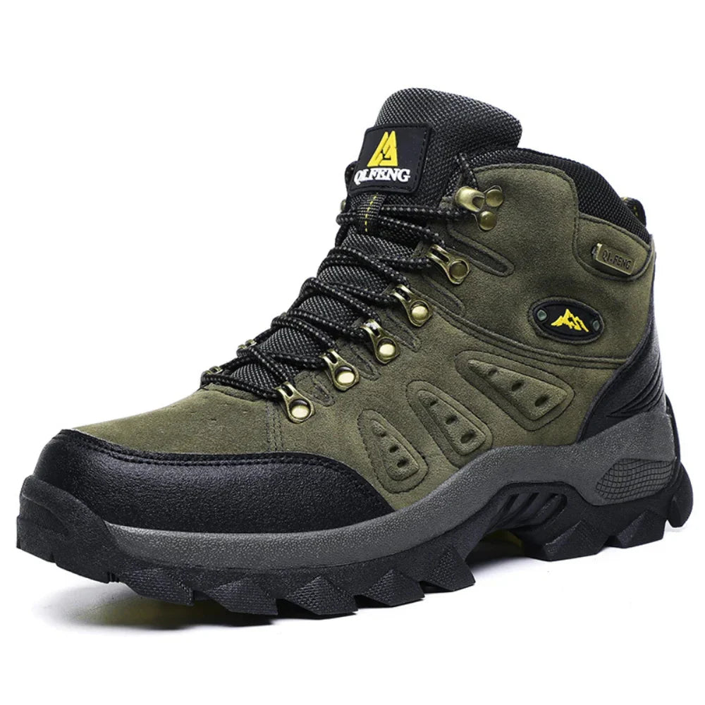 Waterdichte Heren Wandelschoenen met Enkelsteun - Mode Vibes