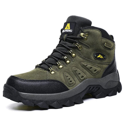 Waterdichte Heren Wandelschoenen met Enkelsteun - Mode Vibes