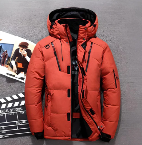 Lichtgewicht Heren Parka Jas Comfortabele Pasvorm - Mode Vibes