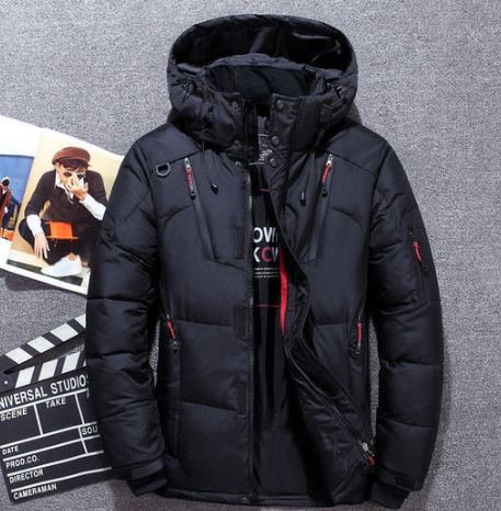 Lichtgewicht Heren Parka Jas Comfortabele Pasvorm