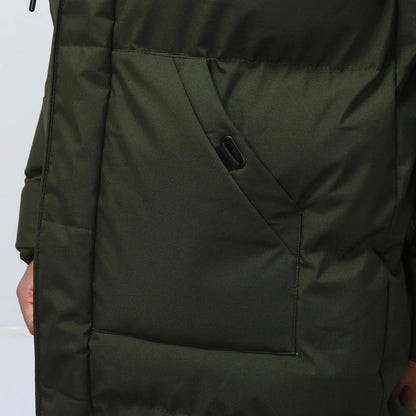 Heren Parka Warm Gewatteerd met Capuchon