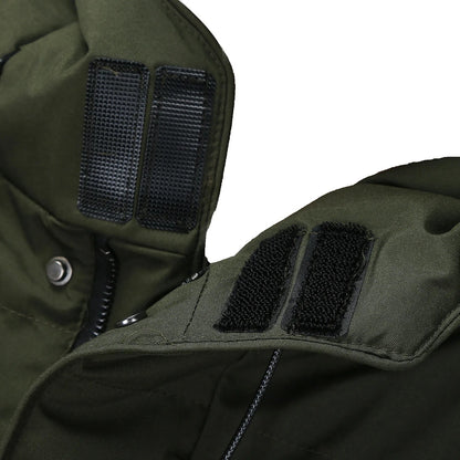 Heren Parka Warm Gewatteerd met Capuchon