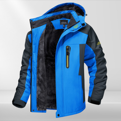 Heren Winterjack Warm Waterdicht Fleece Buitenjack