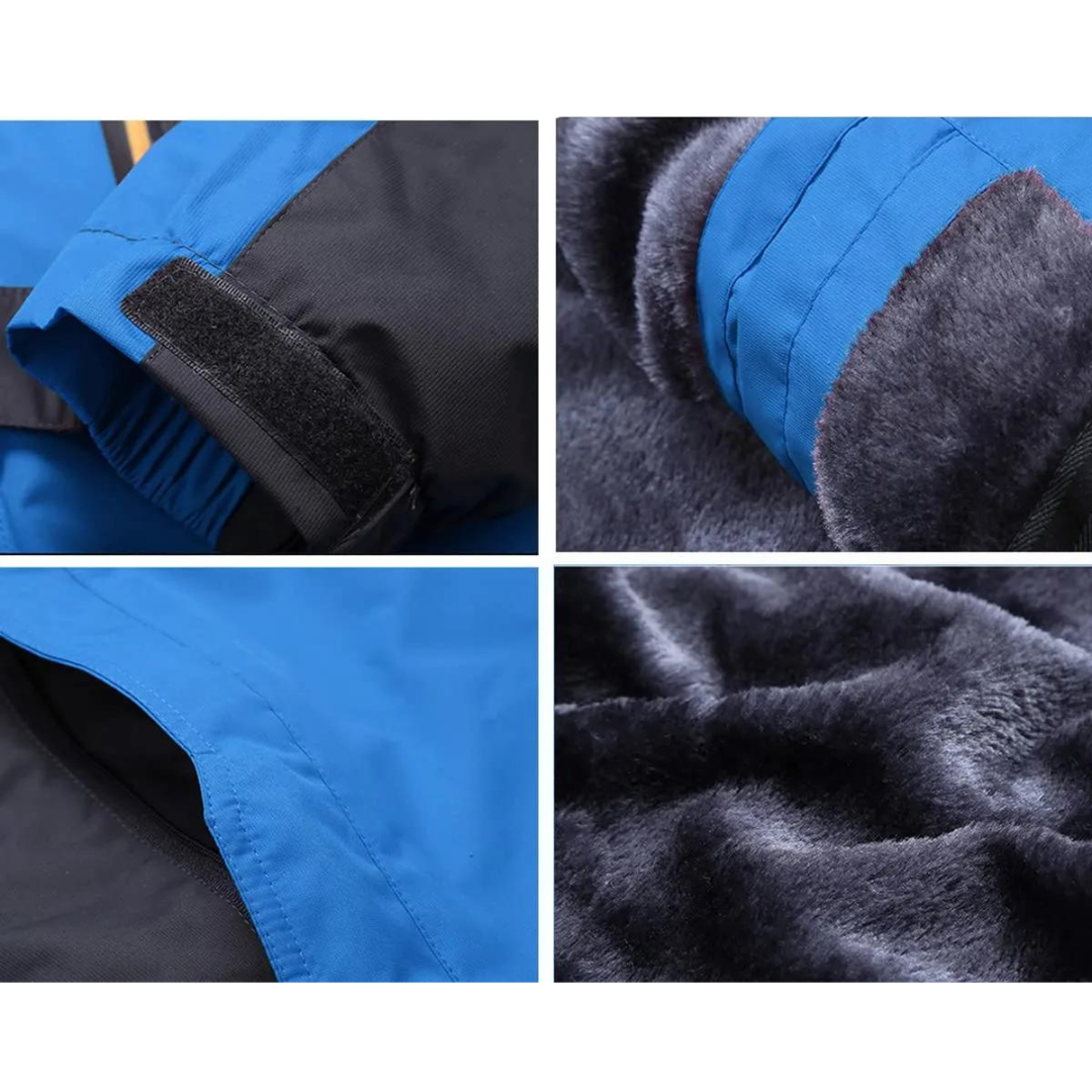 Heren Winterjack Warm Waterdicht Fleece Buitenjack
