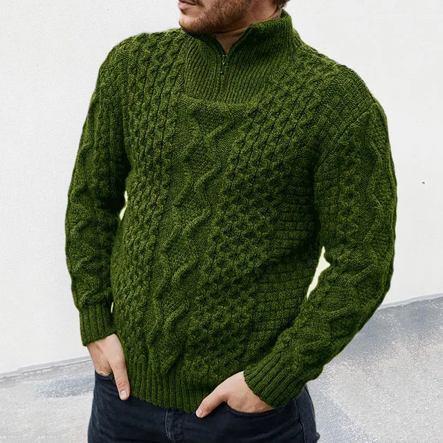 Luxe Heren Trui Gebreid Warm en Stijlvol