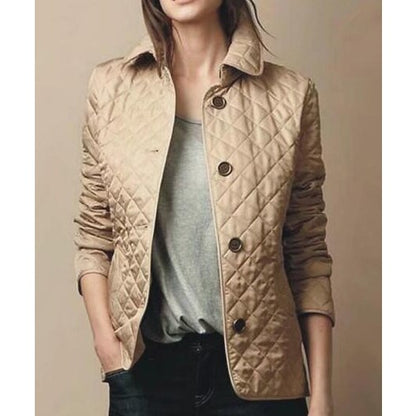 Elegante Leren Jas voor Vrouw