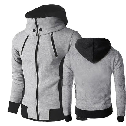 Heren Vest Met Rits Damon - Casual Leer Look