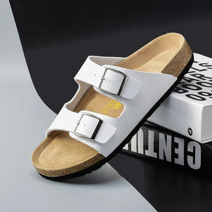 Heren Zomersandalen Solaro Comfortabel Leer