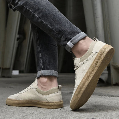 Heren Suède Sneakers Casual Stijl Maxon