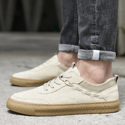 Heren Suède Sneakers Casual Stijl Maxon