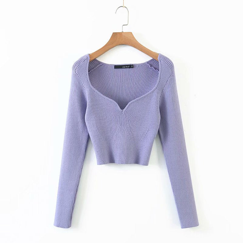 Stijlvolle Vrouwelijke Croptop Zacht en Comfortabel