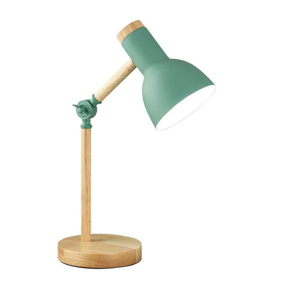 Sobere Houten Tafellamp Scandinavisch Design