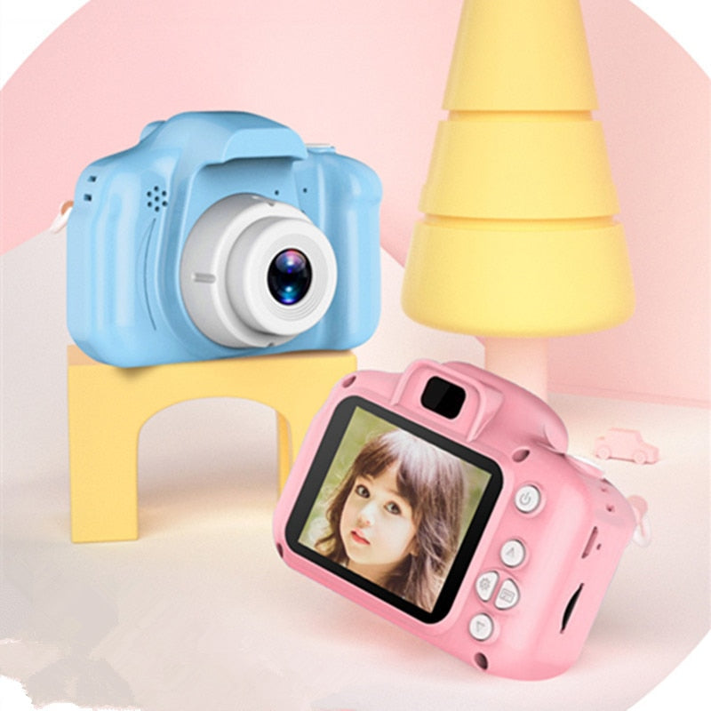 Kinder Camera Mini Digitale HD Webcam voor Kinderen - Mode Vibes
