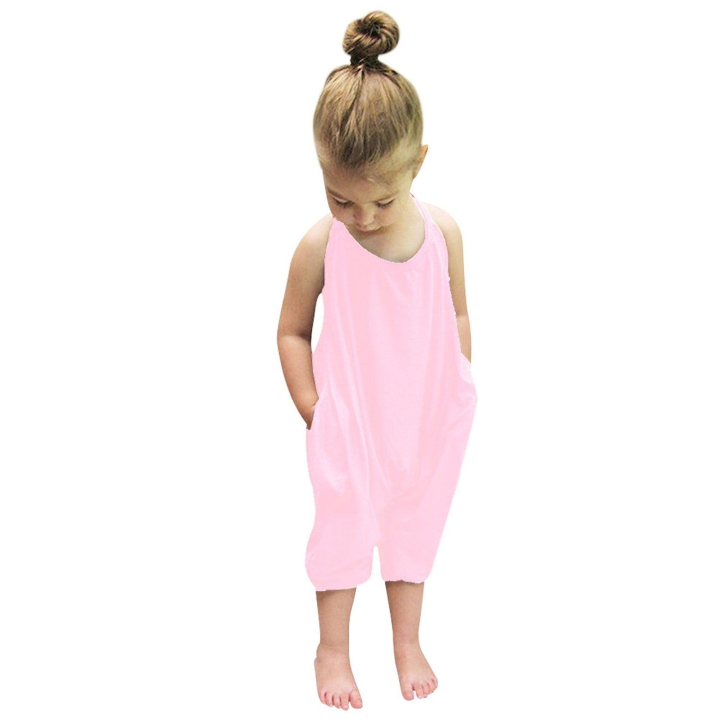 Meisjes Jumpsuit Halter Neck Jurk Mila