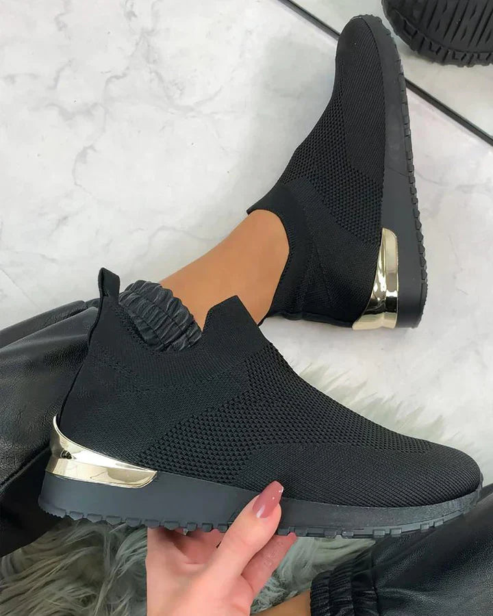 Dames Slip-on Sneakers – Lichtgewicht Comfort Schoenen voor Dagelijks Gebruik