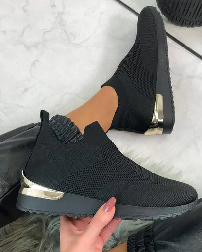 Dames Slip-on Sneakers – Lichtgewicht Comfort Schoenen voor Dagelijks Gebruik