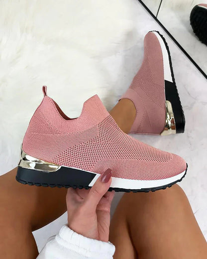 Dames Slip-on Sneakers – Lichtgewicht Comfort Schoenen voor Dagelijks Gebruik