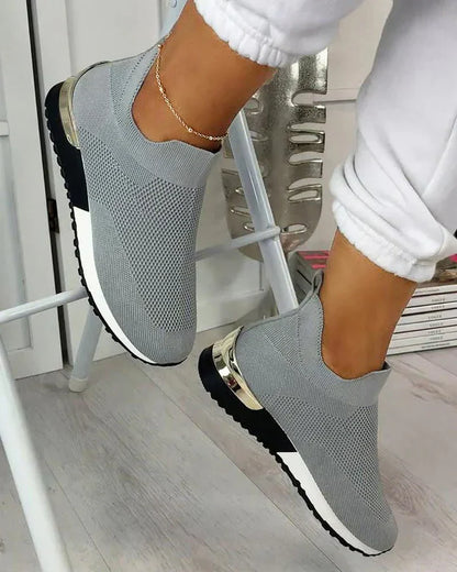Dames Slip-on Sneakers – Lichtgewicht Comfort Schoenen voor Dagelijks Gebruik