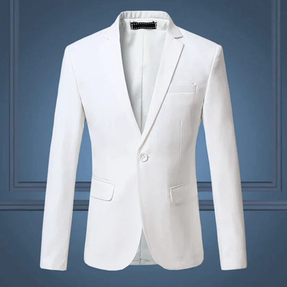 Heren Blazer Klassiek Donkerblauw Maatwerk Stijl
