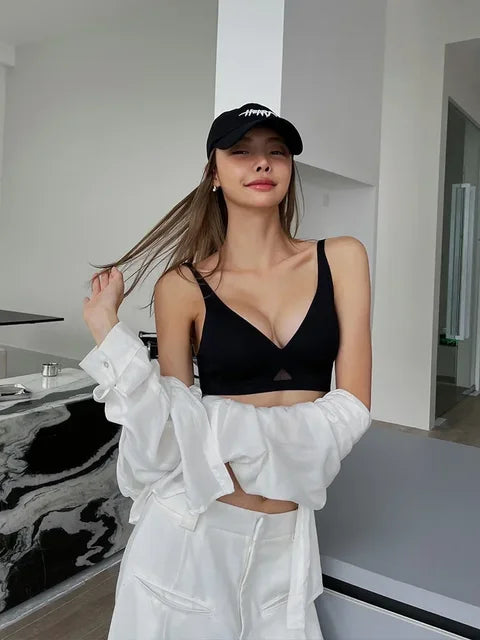 Xlwsbcr Zomerdunne Naadloze Beha voor Luxe Comfort