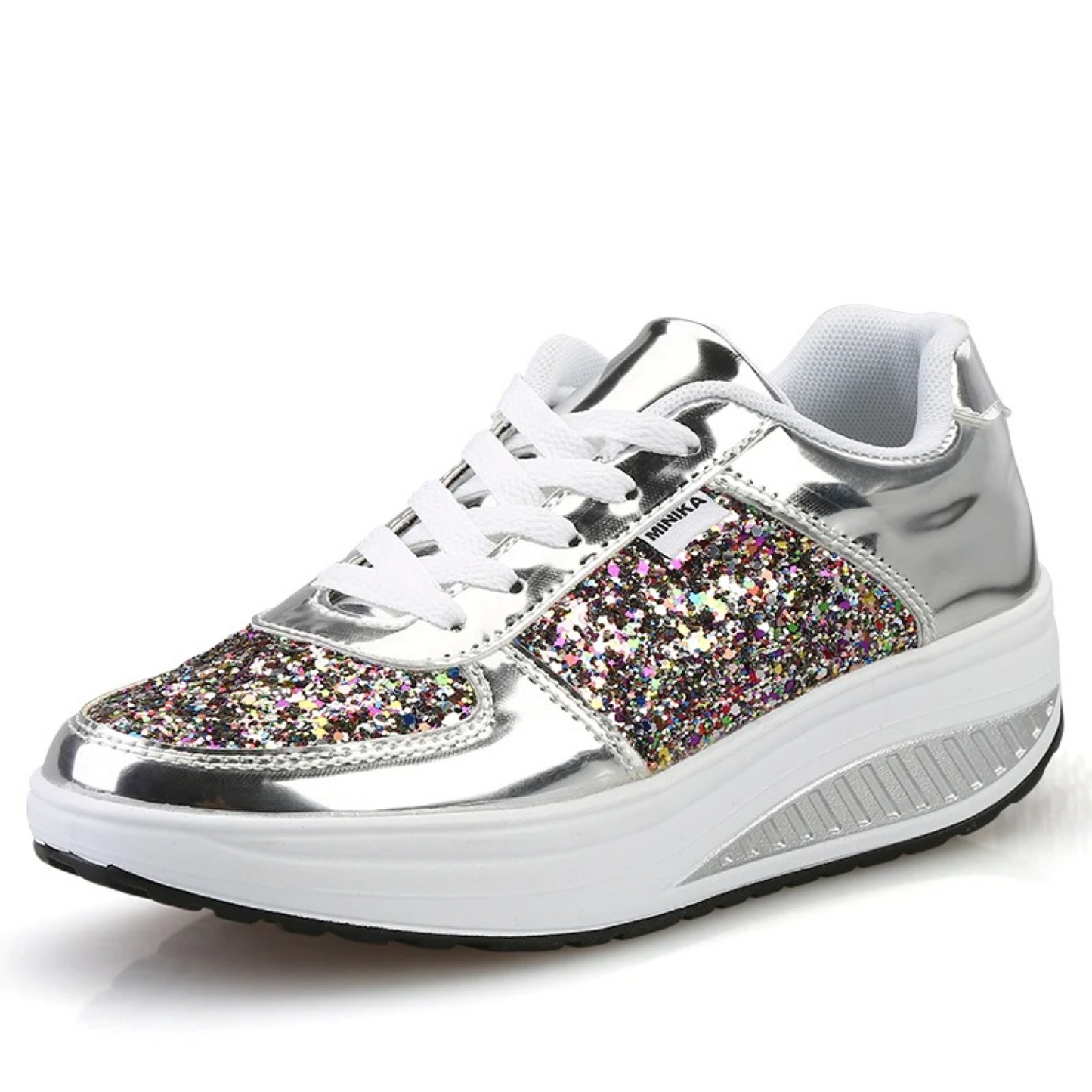 Dames Sneakers Orthopedisch Comfortabel Hoge Hak