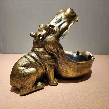 Nijlpaard Opbergdoos Kleine Decoratieve Opslagdoos
