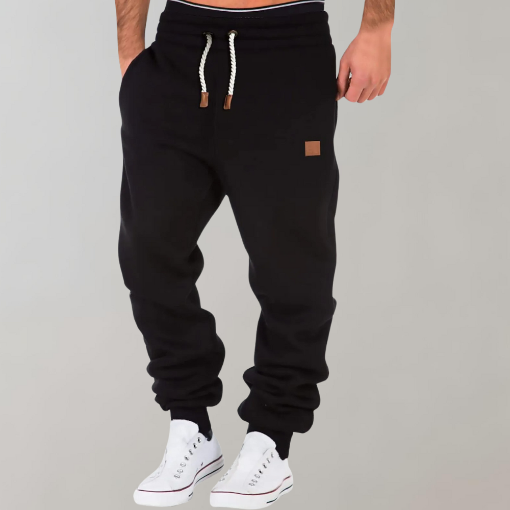 Joggingbroek Heren Comfortabel Zwart Titan - Mode Vibes