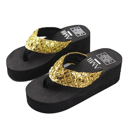 Eleganza Stijlvolle Zomerse Hoge Hakken Slippers