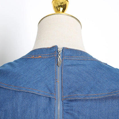 Stijlvolle Sexy Denim Mini Jurk