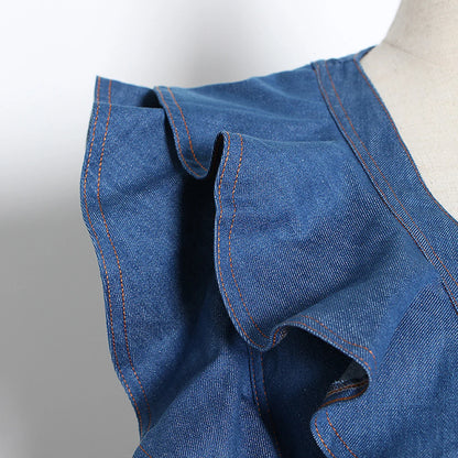 Stijlvolle Sexy Denim Mini Jurk