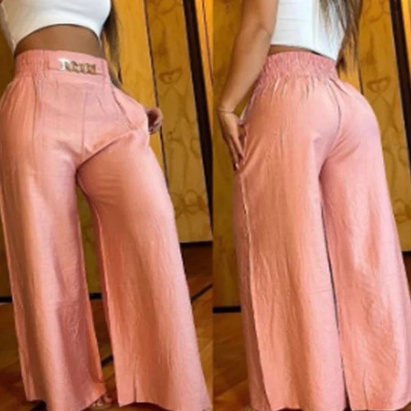 Zomerbries Hoge Taille Wijde Broek De Perfecte Zomerse Stijl