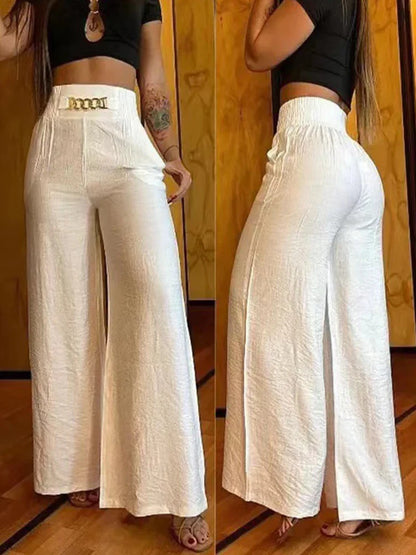 Zomerbries Hoge Taille Wijde Broek De Perfecte Zomerse Stijl