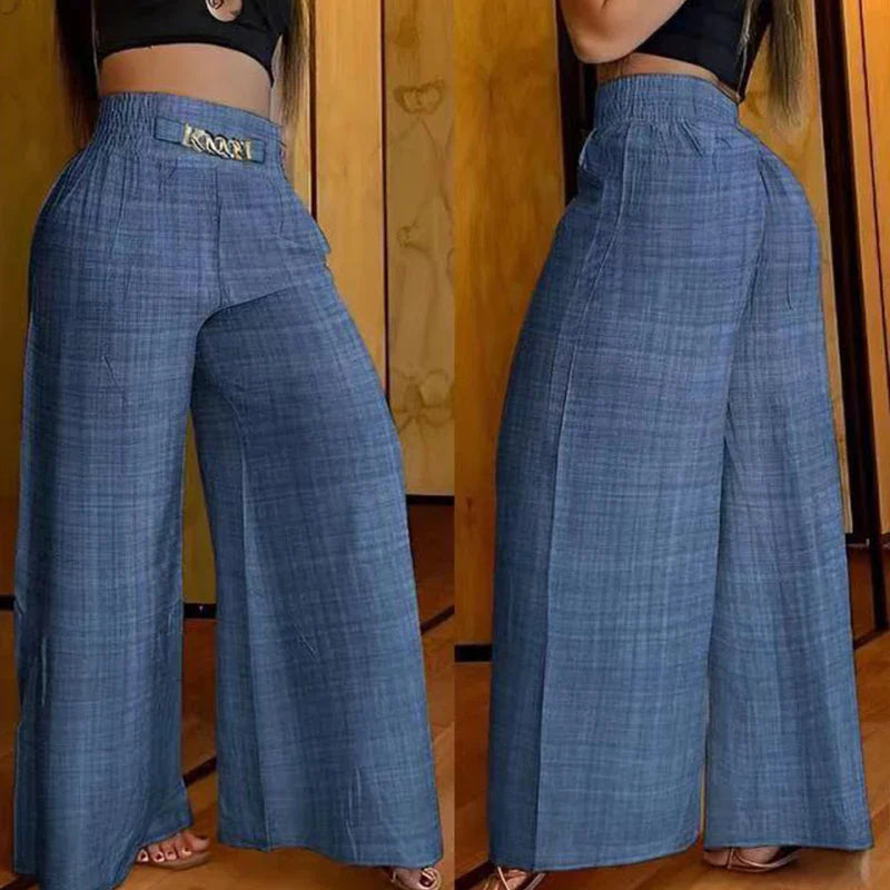 Zomerbries Hoge Taille Wijde Broek De Perfecte Zomerse Stijl